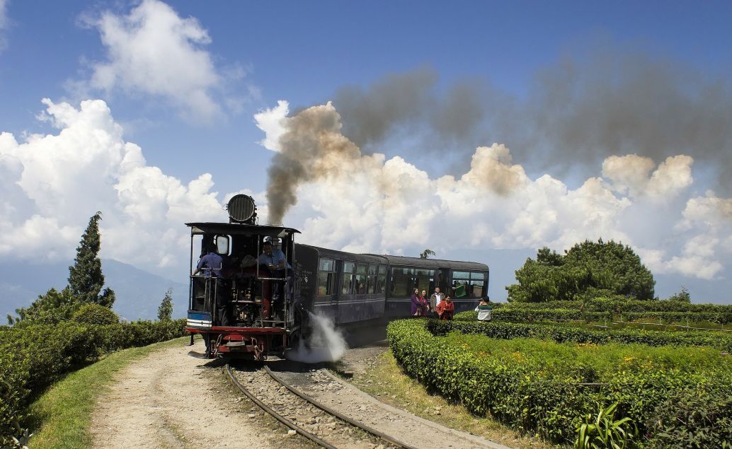 Indie a čajové plantáže Darjeelingu