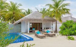 Cocoon Maldives - plážová suita s bazénem